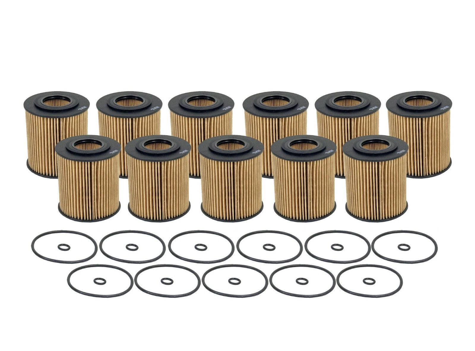 Set of 11 Engine Oil Filters for Ford Escape, Mazda 3, Mercury Milan