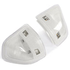 LED Side Mirror Turn Signal Light Clear Lens Amber for Dodge RAM (2009-2018)