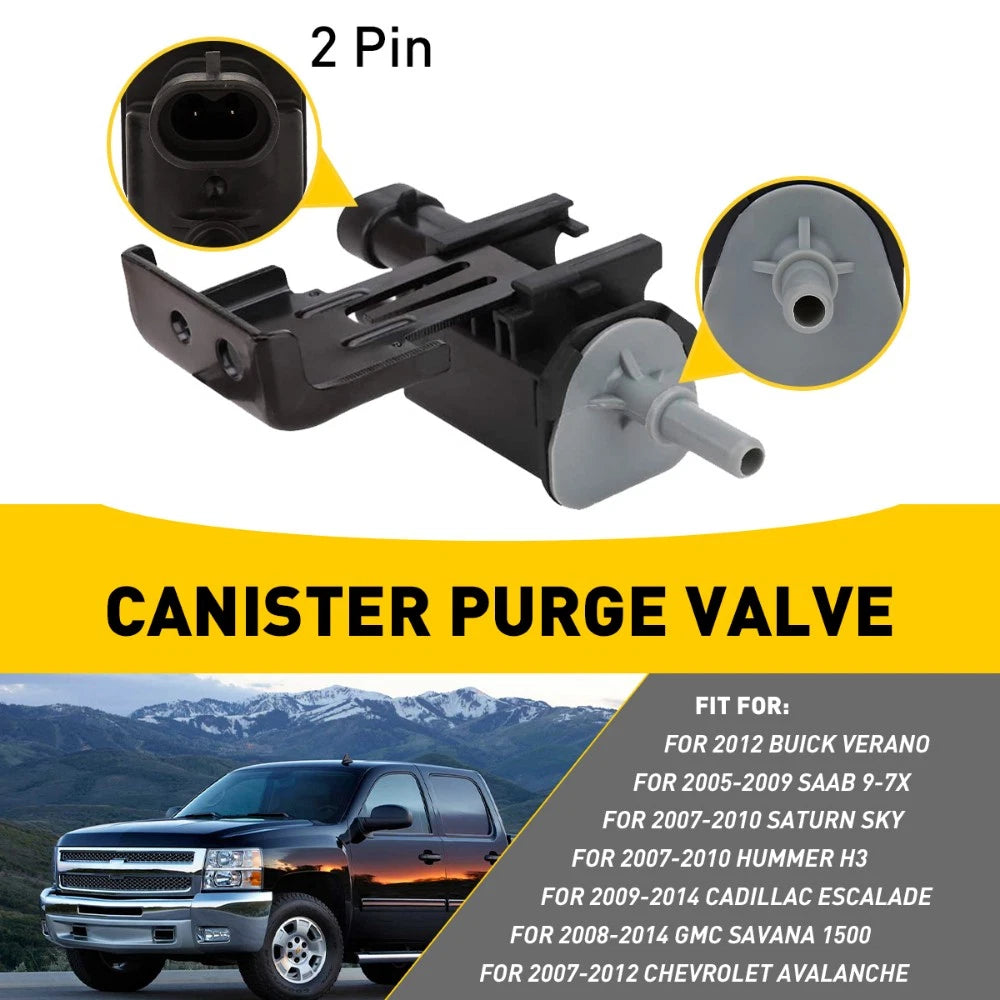 EVAP Vapor Canister Purge Valve Solenoid for Chevrolet Silverado 1500 2500 HD