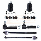 Set of 8 Suspension Kit Inner Outer Tie Rods for Chrysler PT Cruiser (2001–2010)