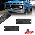 2X Smoked Front Parking Turn Signal Light Lenses for Ford F-100 (1974–1977)