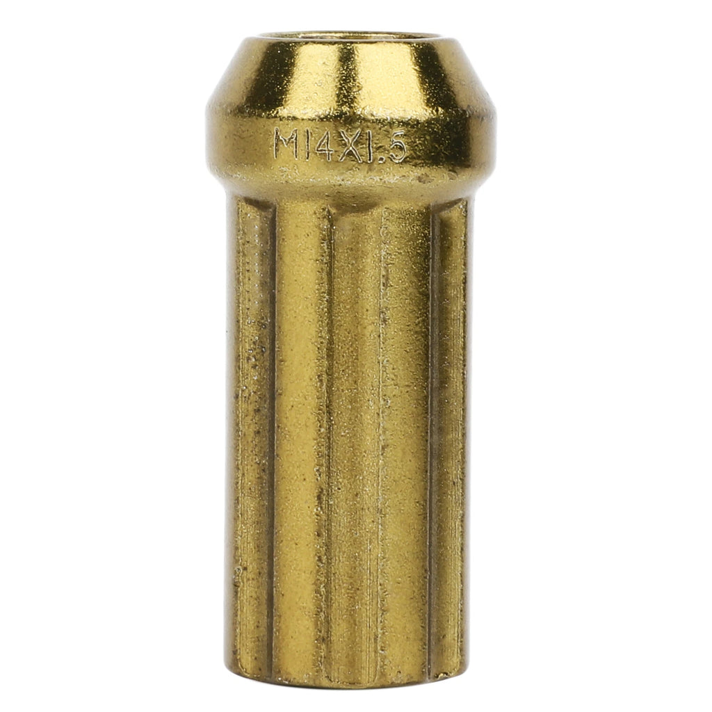 Set of 32 Gold 7-Spline Lug Nuts for Chevrolet Silverado GMC Sierra 2500