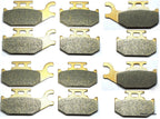 Set of 12 Front Rear Brake Pads for Can Am Outlander 400 500 650 800 (2007–2011)