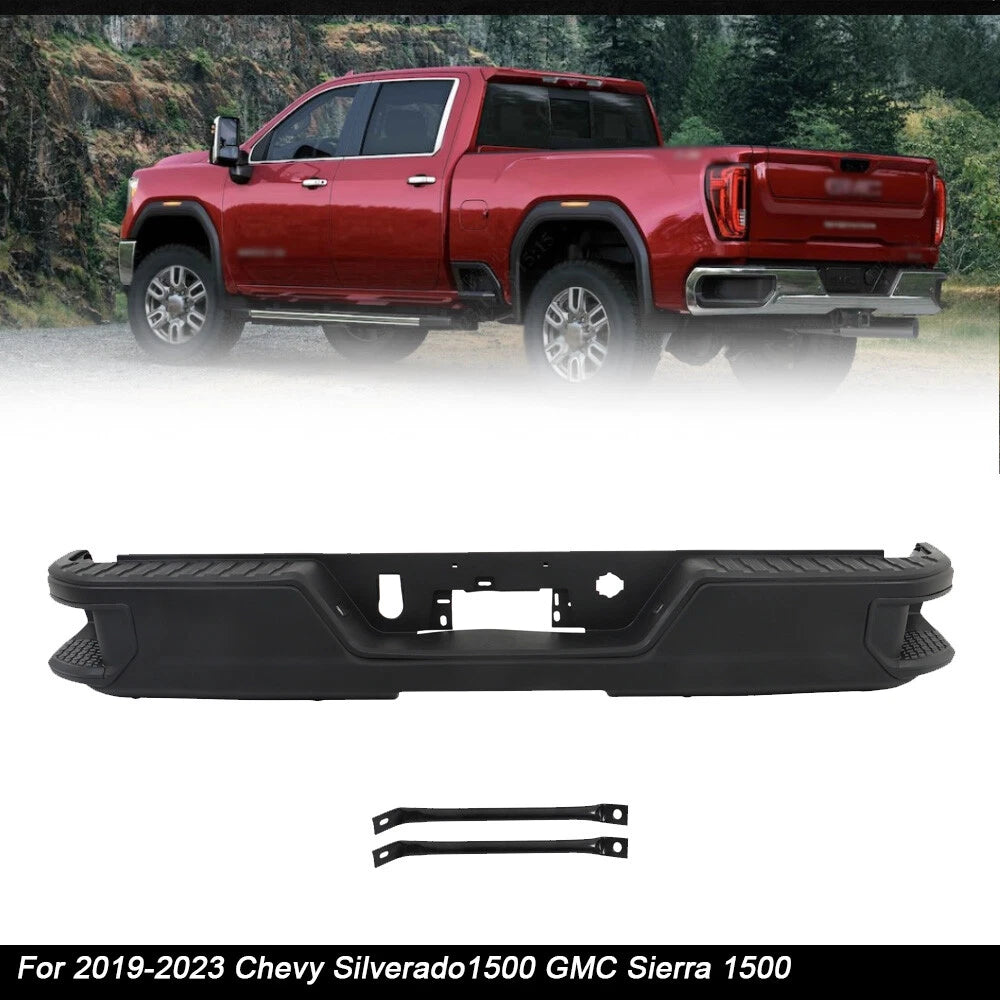 Rear Bumper Assembly for Chevy Silverado 1500 GMC Sierra 1500 (2019–2023)