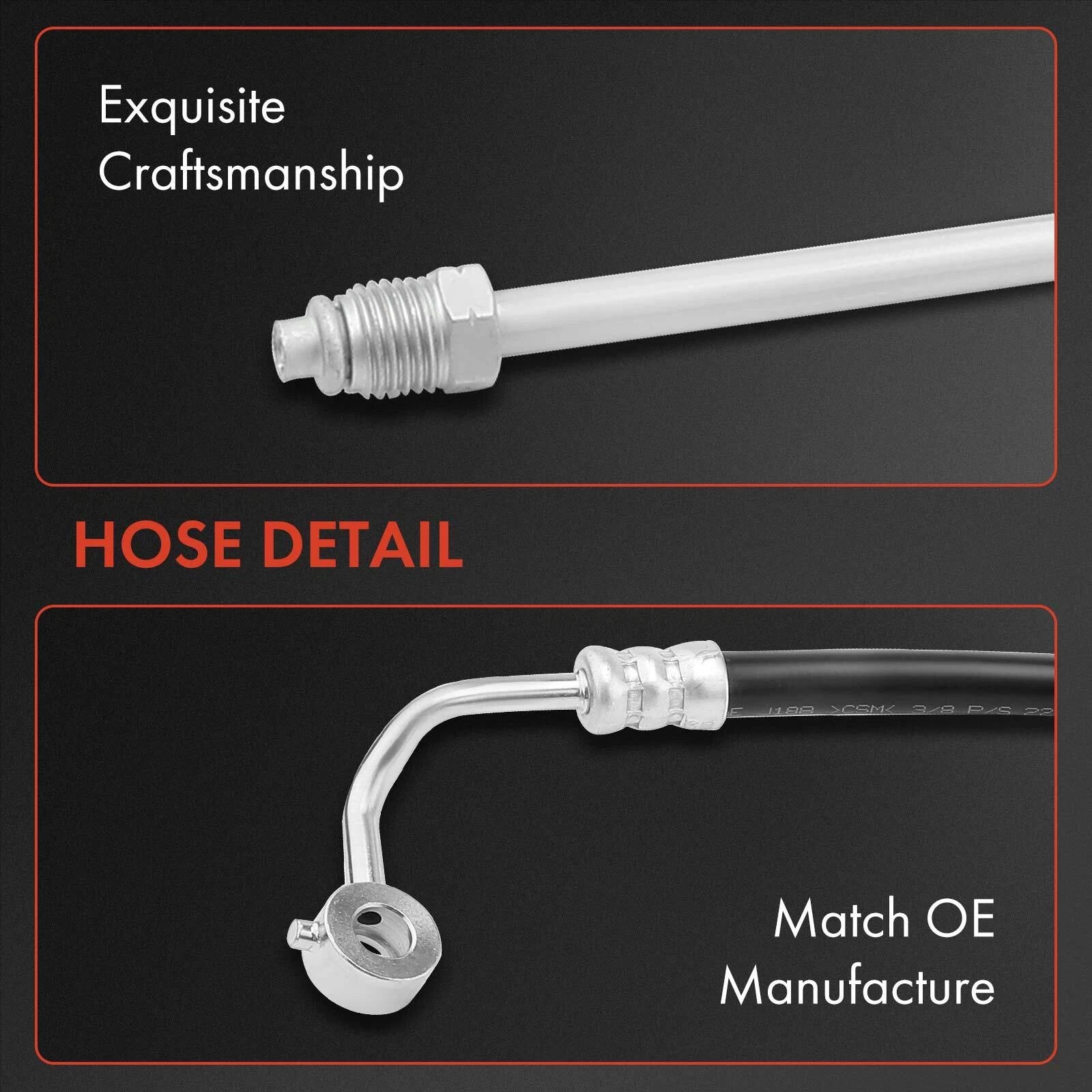 Power Steering Pressure Line Hose for Kia Spectra Spectra5 (2000–2009)