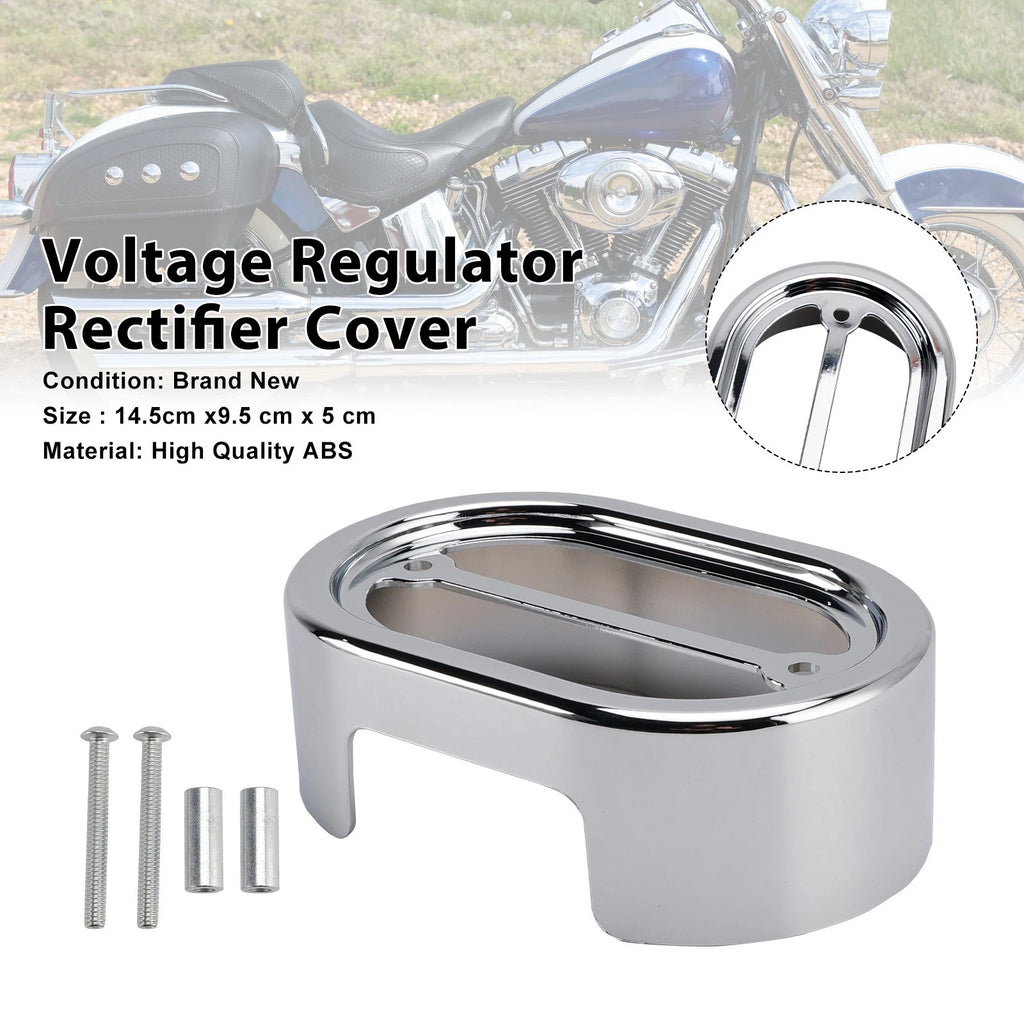 Voltage Regulator Rectifier Cover for Softail Breakout (2001–2017) Chrome