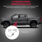 Power Window Regulator with Motor for Jeep Cherokee XJ (1997–2001) Front Right