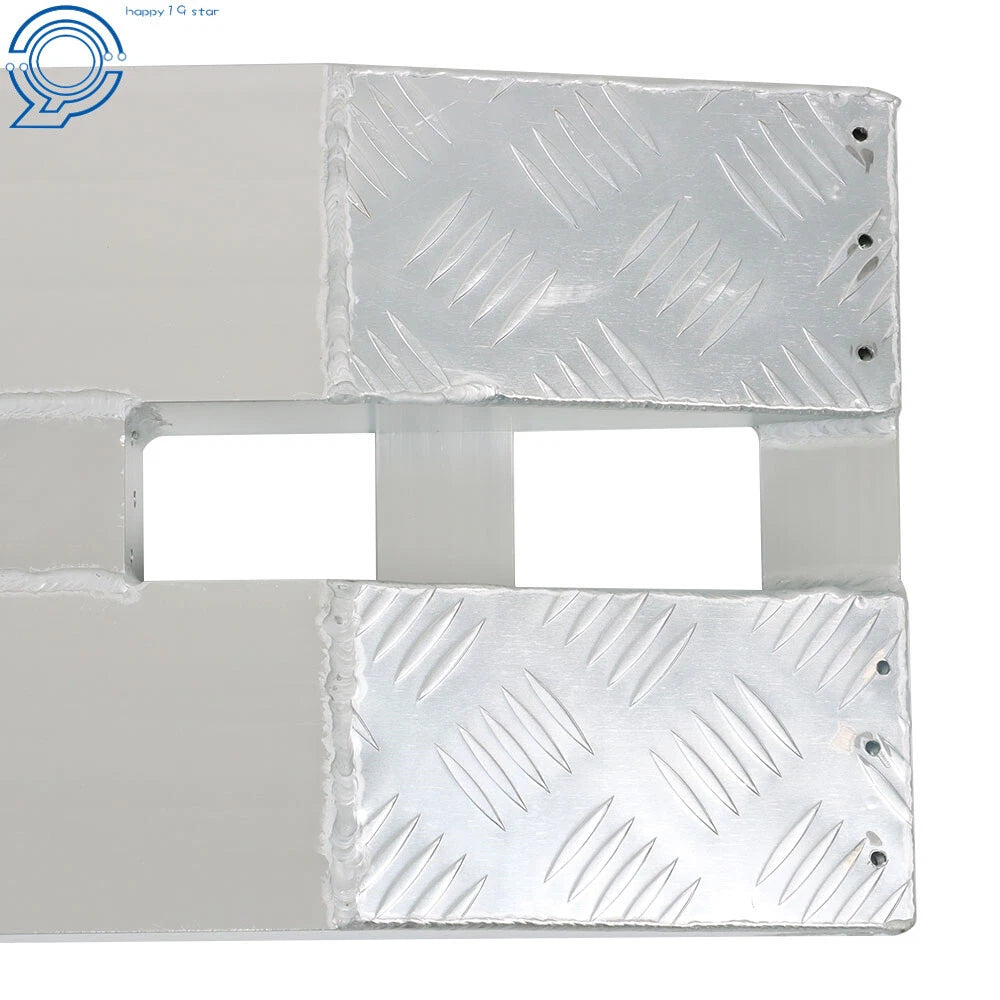 Set of 2 Aluminum Trailer Ramps for Truck Car (6500 lbs Capacity)