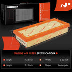 2X Engine Air Filter for Benz GLE580 S580 Maybach (2020-2023)