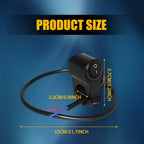7/8" Aluminum Motorcycle Handlebar Turn Signal Light Switch