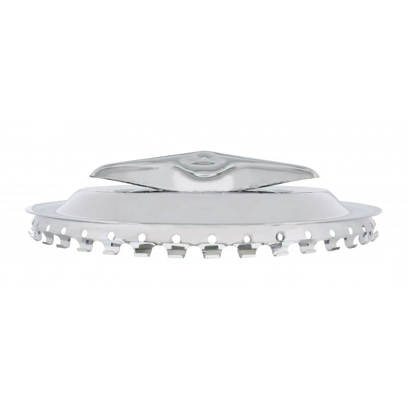 Set of 4 14 Inch Hubcaps Style Crossbar Chrome for Olds Fiesta (2000–2006)