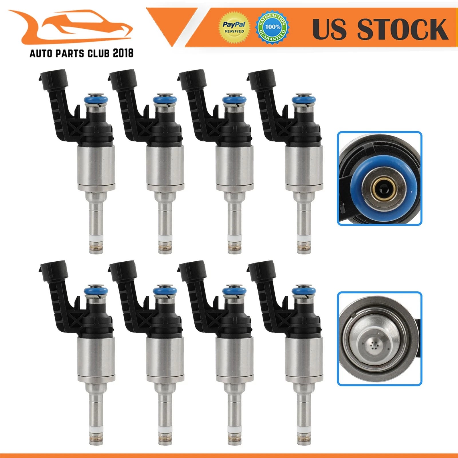 8pcs Fuel Injectors for Infiniti QX80 (2016–2022) & Nissan Armada (2017–2022)
