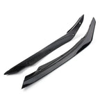 Front Lip Spoiler Fins for Mercedes Benz A-Class W176 (2016-2018)