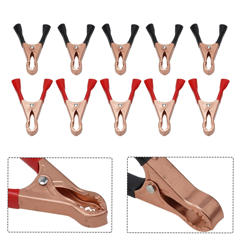 30A Crocodile Clip Battery Clip for Car Battery with Wire Connection