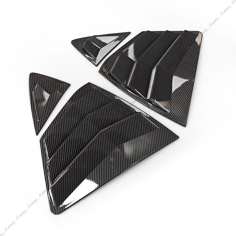 Carbon Look Rear Window Vent Louver Cover for Toyota Camry (2025+)