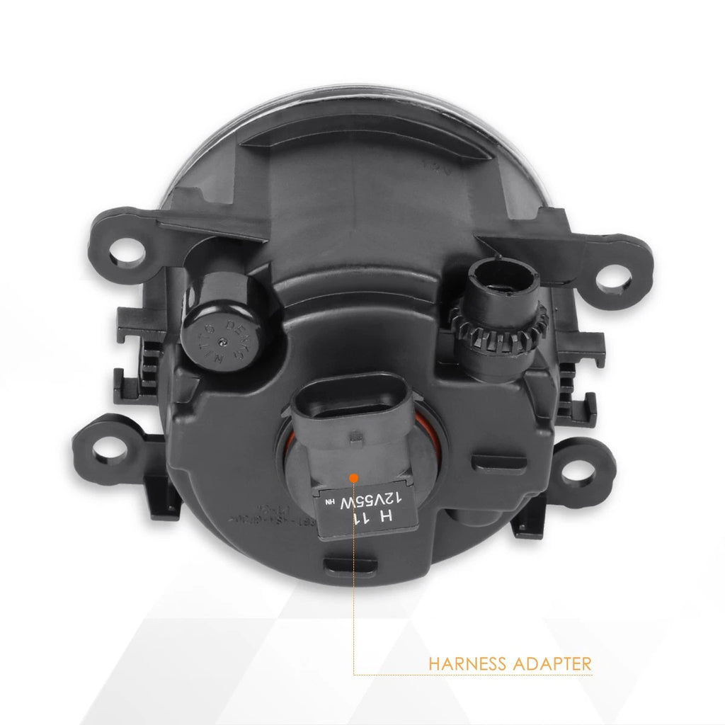 Black Housing Headlight Set for Honda Accord Sedan (2008–2012)