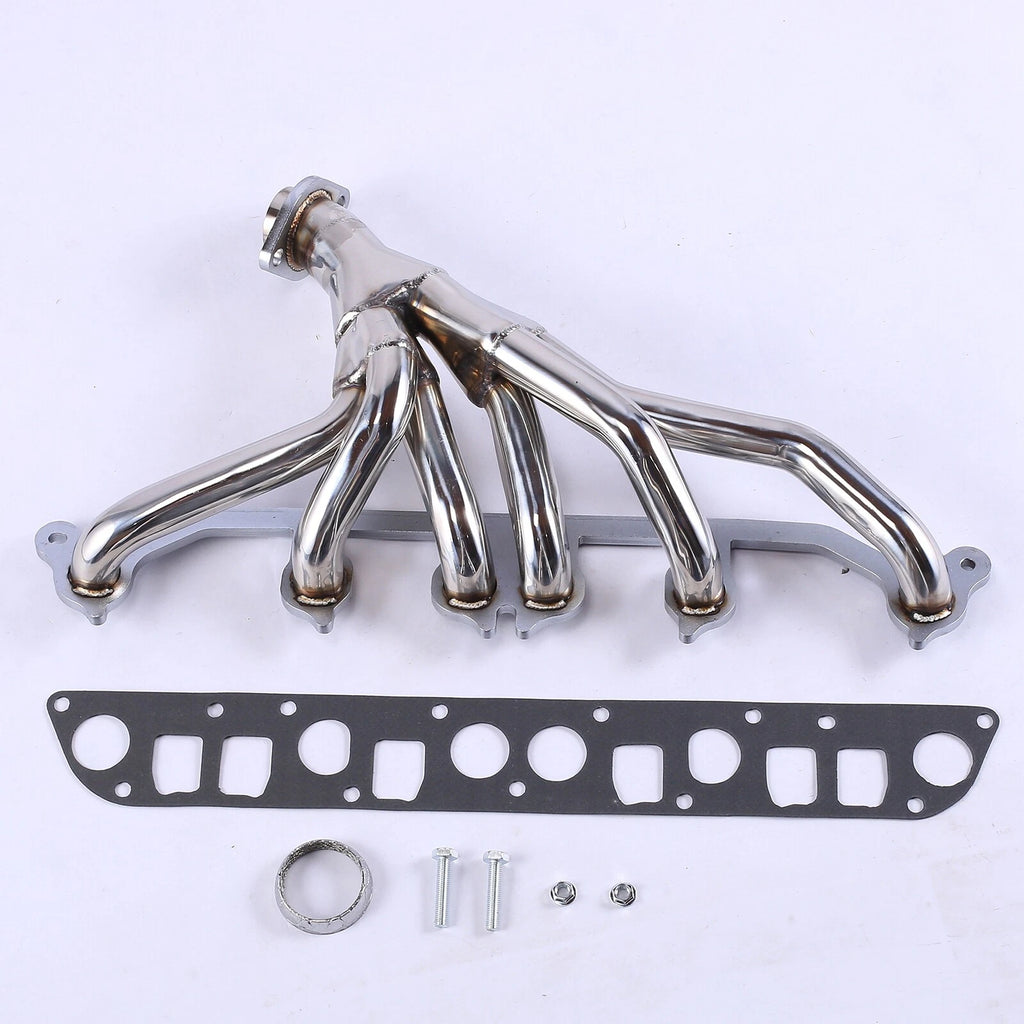 Stainless Manifold Header for Jeep Wrangler Cherokee 4.0L L6 (1991–1999)