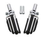Chrome Passenger Footpegs Footrest Clevis Mounting for Harley Softail (2000–2006)
