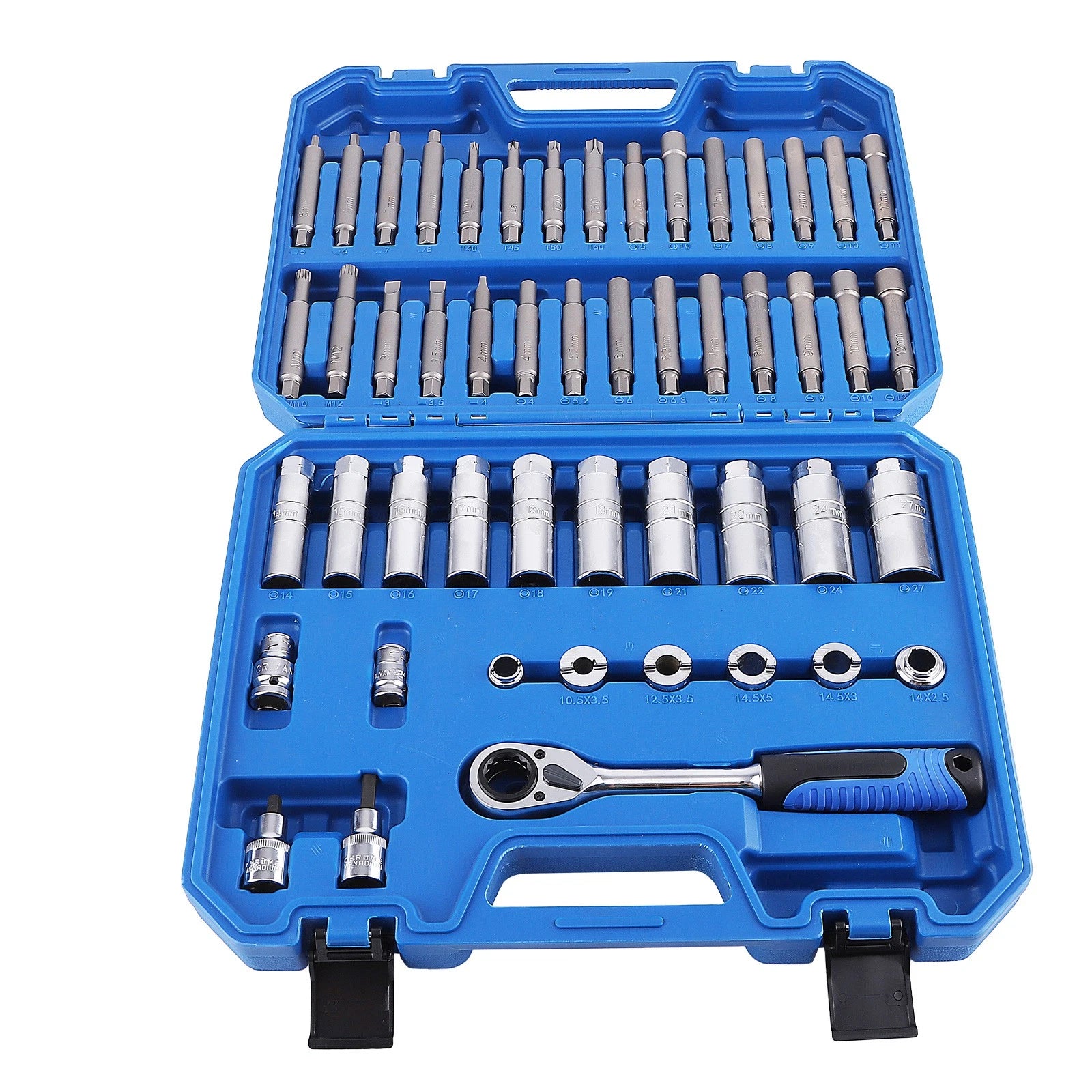 Strut Tower Top Nut Remove Install Tool for All Vehicles (50-Piece Steel)
