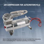 Air Compressor Kit for Train Horns & Bag Suspension (12V)