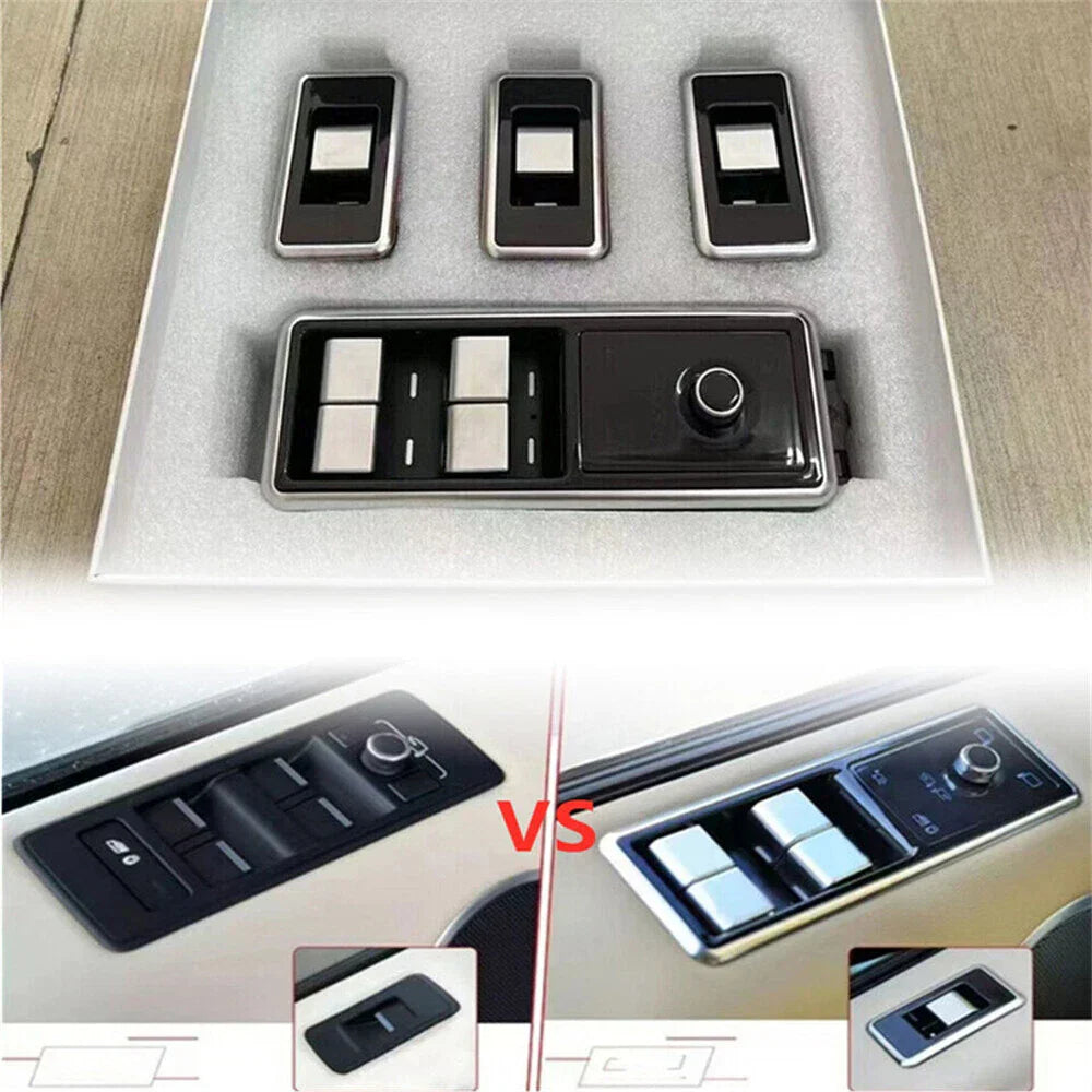 4Pcs Window Switch Button Kit for Land Rover Range Rover L405 L494 L462