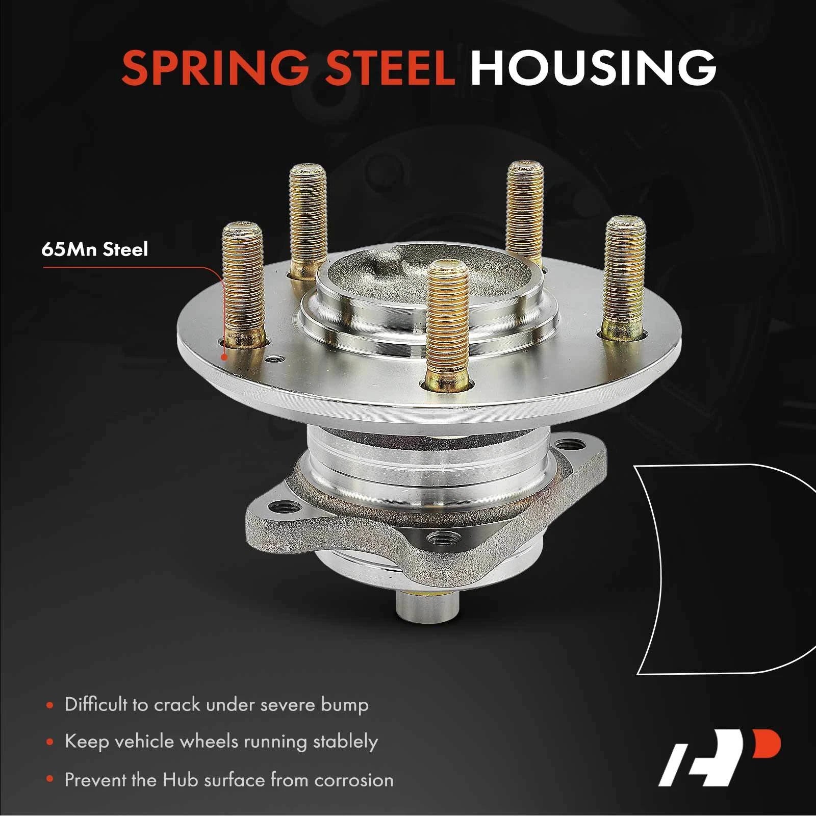 2X Rear Wheel Hub & Bearing Assembly for Kia Optima (2006–2008)
