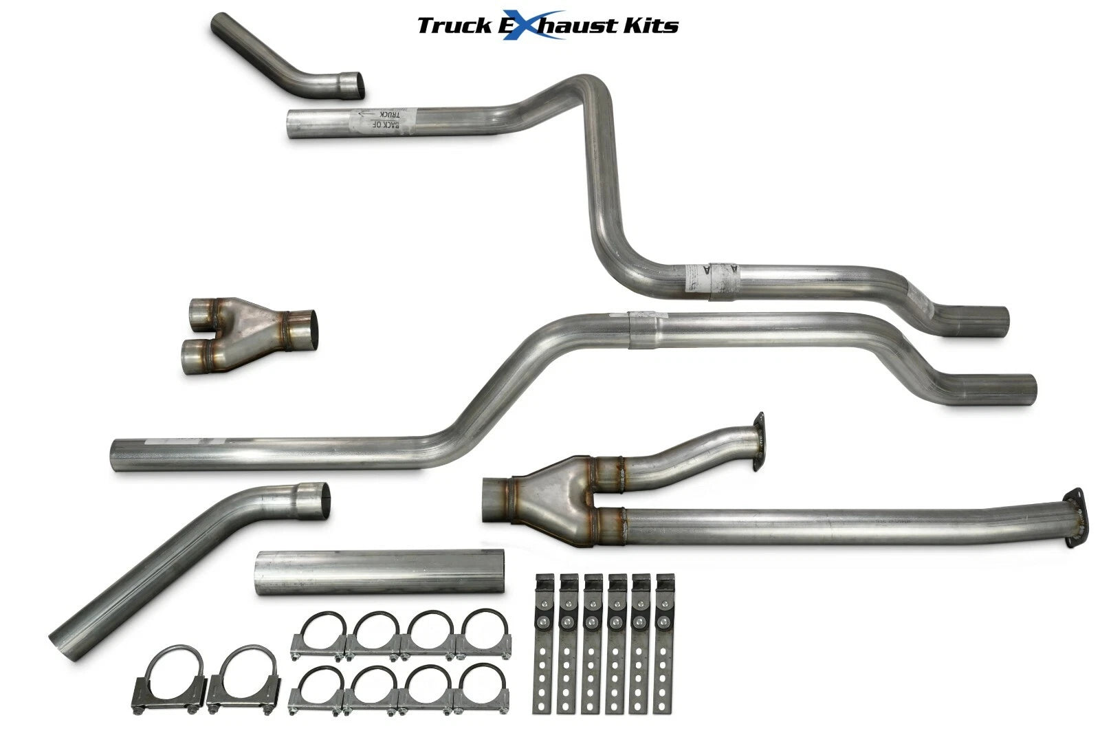 2.5" Dual Exhaust Kit Y Pipe for Toyota Tundra (2014–2021)