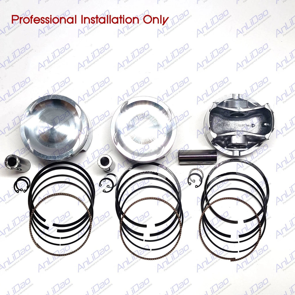 3 Pcs Standard Platinum Piston Kit for SeaDoo RXT/RXP 300HP (1630) 420892738