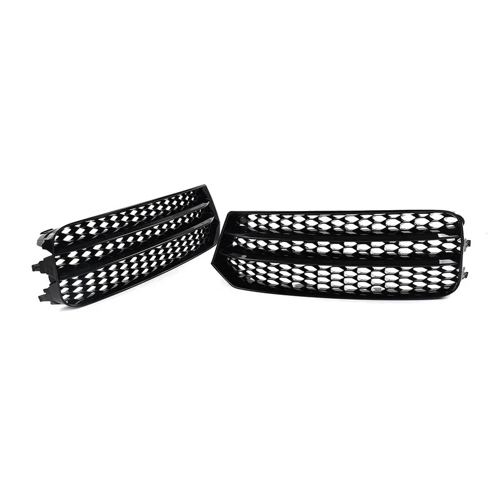Open Mesh Honeycomb Front Bumper Grille Cover for Audi A1 (2014-2018)