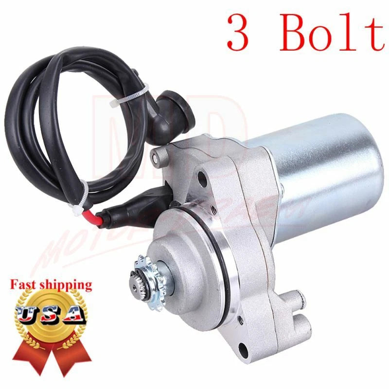 Starter Motor 3-Bolt for Taotao Coolster ATV (50cc–125cc)