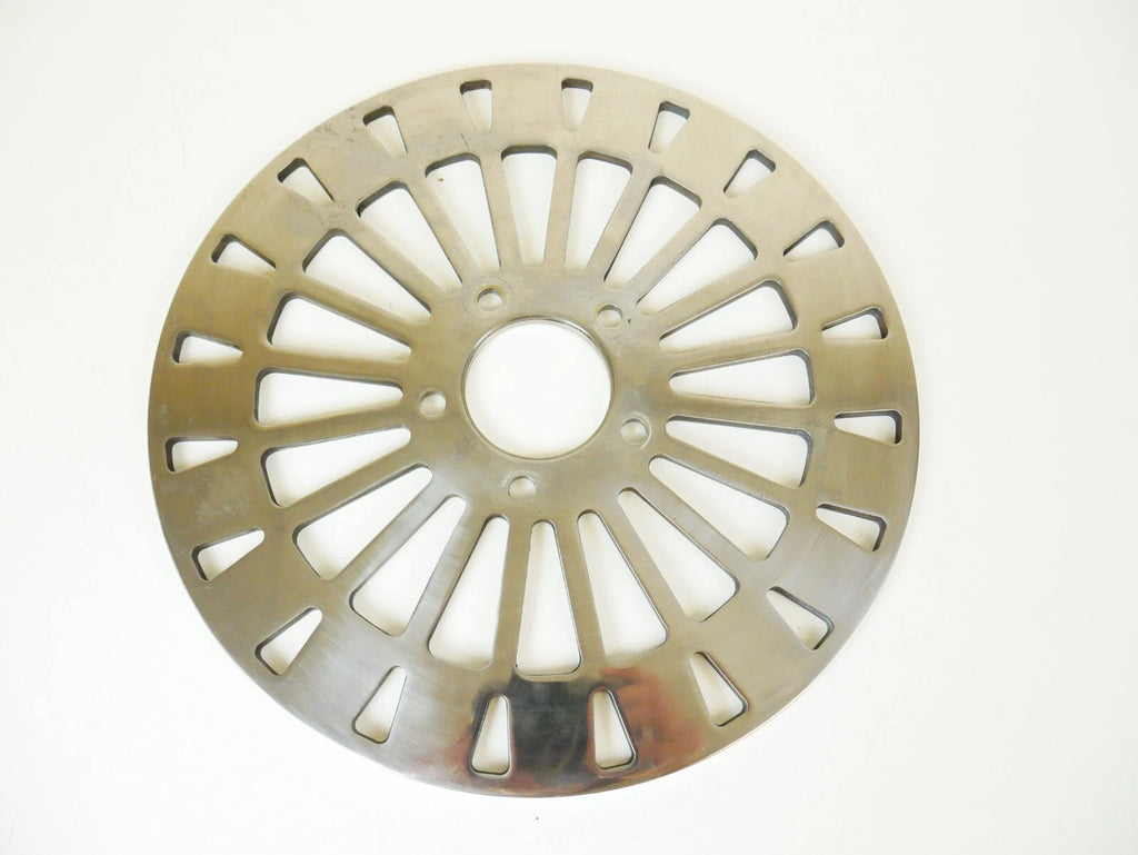 Drag Specialties Polished One-Piece Brake Rotor for Harley Touring (2008–2015)