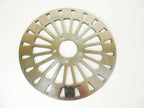 Drag Specialties Polished One-Piece Brake Rotor for Harley Touring (2008–2015)