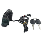 Ignition Lock System for Electric Scooter Keys & Cylinder
