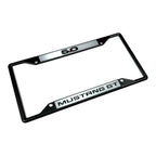 Black License Plate Frame for Ford Mustang GT (2015–2023)