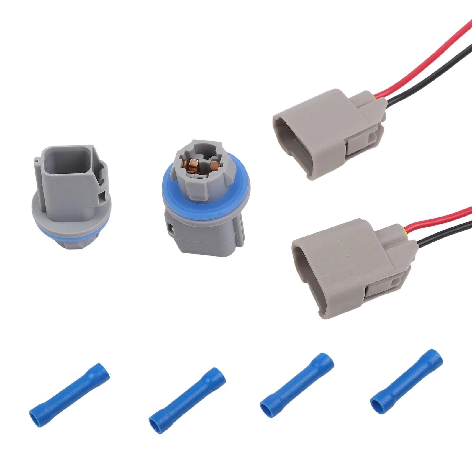 Rear License Plate Light Socket with Wiring for Ford (F81Z13411AA)
