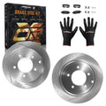 Rear Brake Rotors & Ceramic Pads Set for Chrysler 200 Sebring/Dodge Avenger (2007–2014)