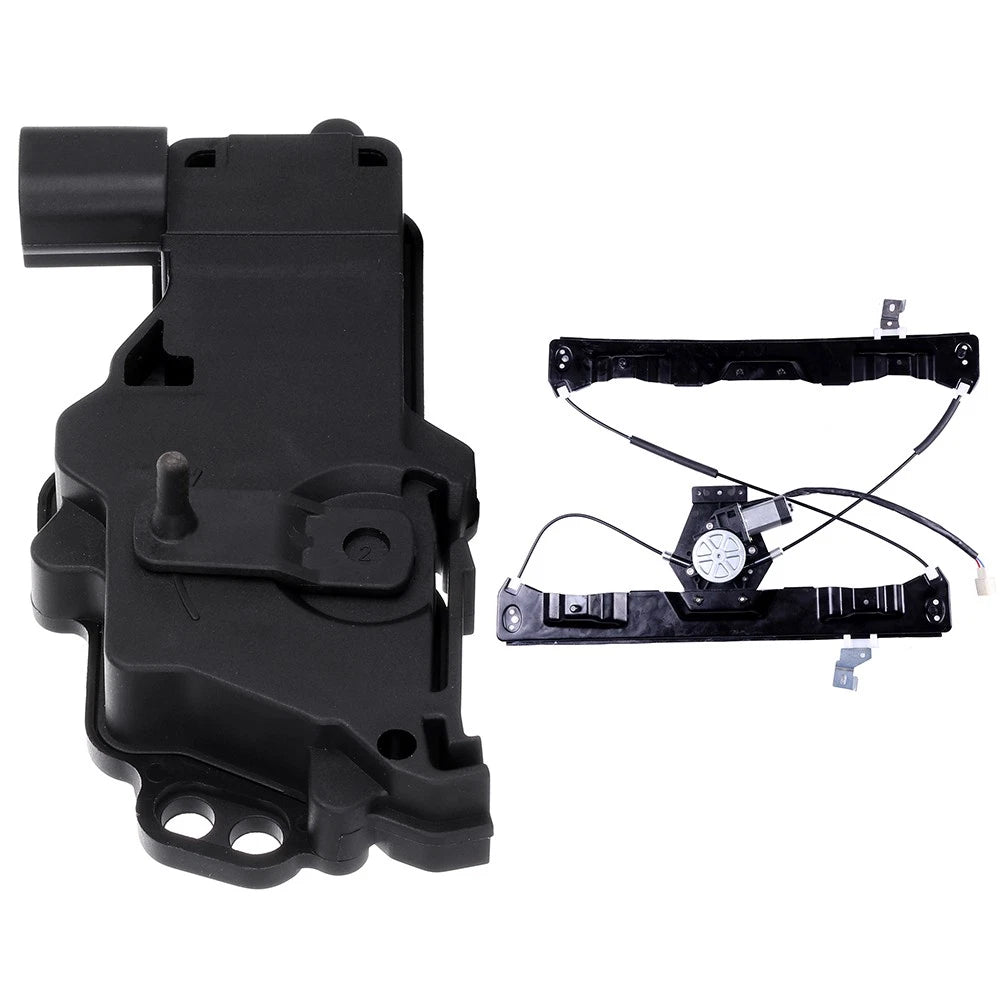 1 Door Lock Actuator & 1 Window Regulator for Ford Explorer (2002–2008)
