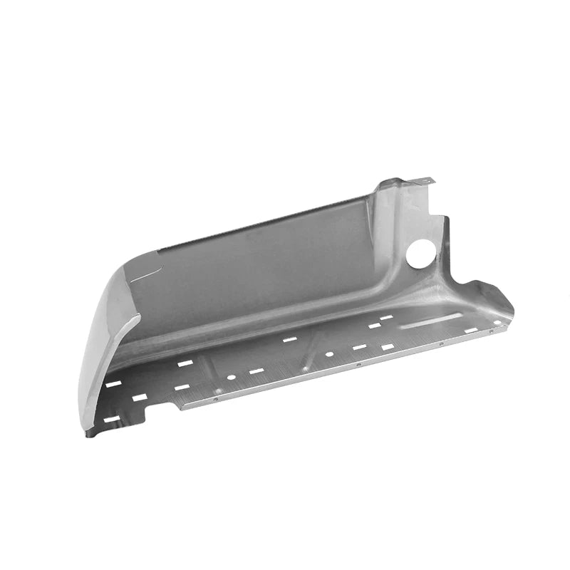 Chrome Steel Rear Left Bumper End for Ford Super Duty F450 F550 (2008–2016)