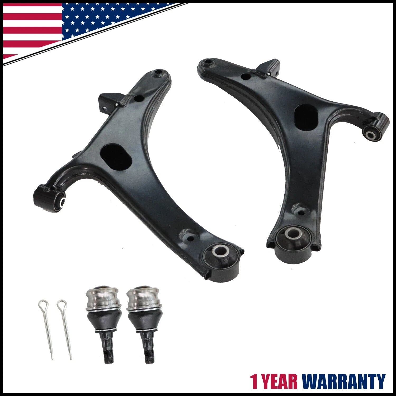 Set of 2 Front Lower Control Arms for Subaru Outback Legacy (2005–2009)