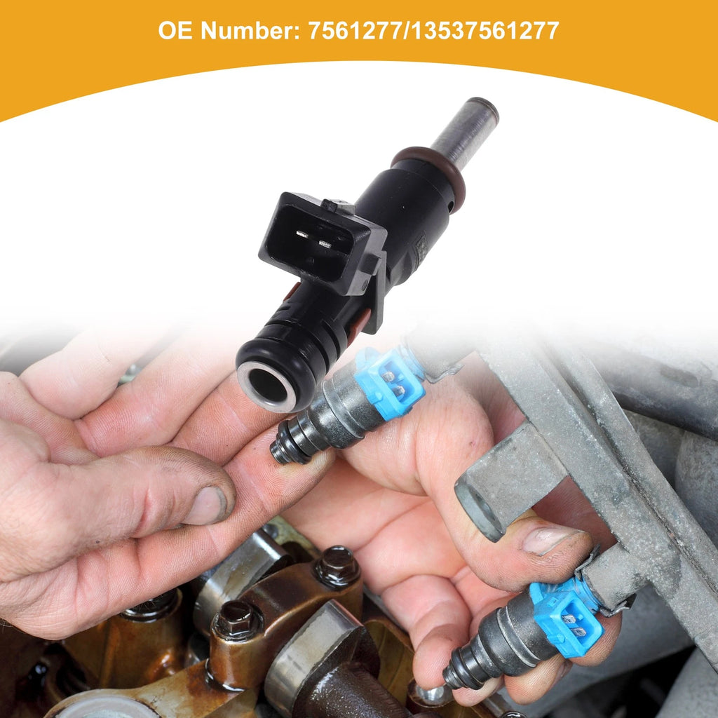 1 Pcs Fuel Injector No. 7561277 for BMW 1 Convertible (E88)