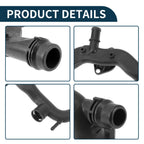 Radiator Hose Coolant Pipe for Audi Q7 (2010–2015) No. 06E121045Q/06E121045AE