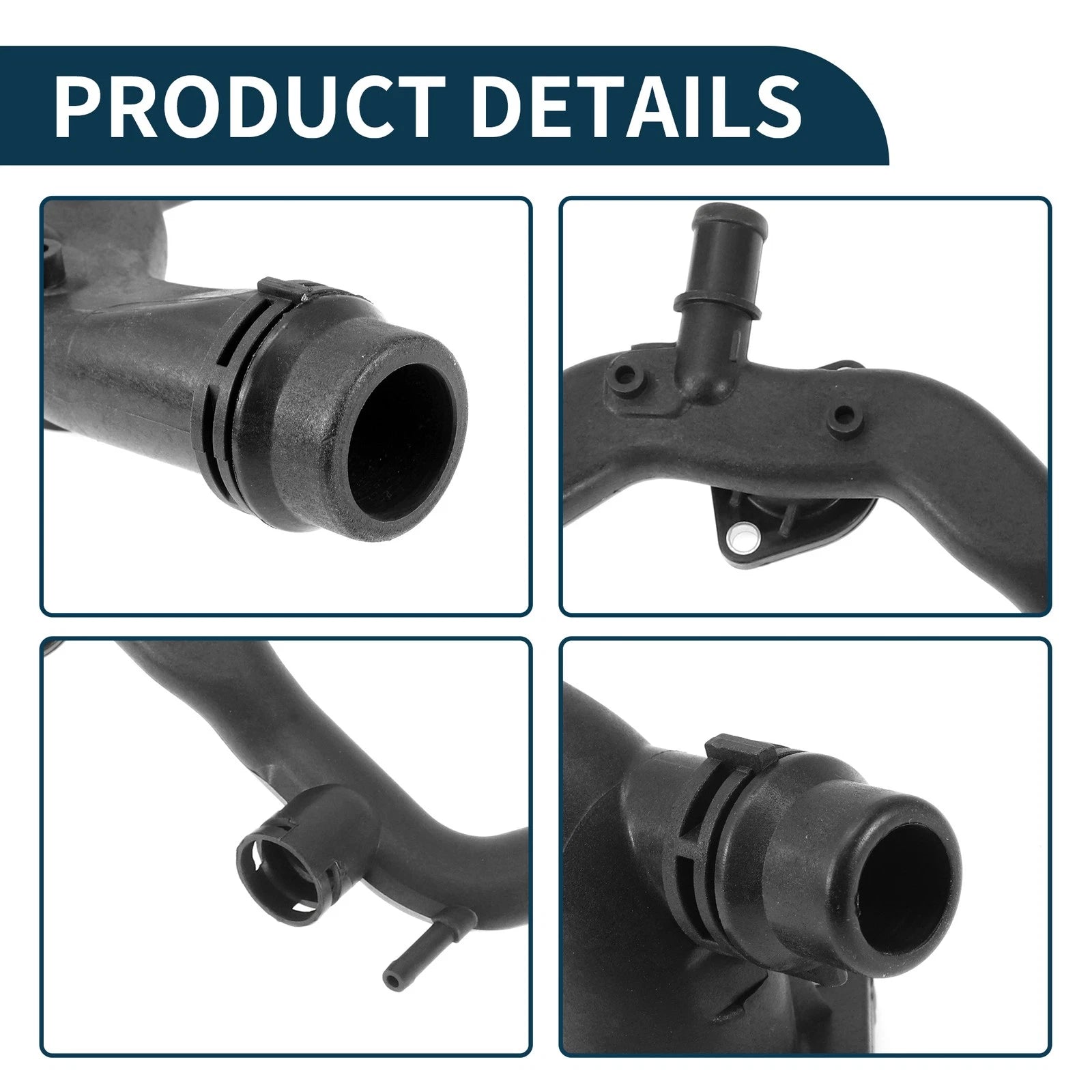 Radiator Hose Coolant Pipe for Audi Q7 (2010–2015) No. 06E121045Q/06E121045AE