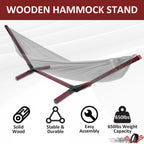 Hammock Stand for Universal Fit 2-Person (Garden, Picnic, Camp)