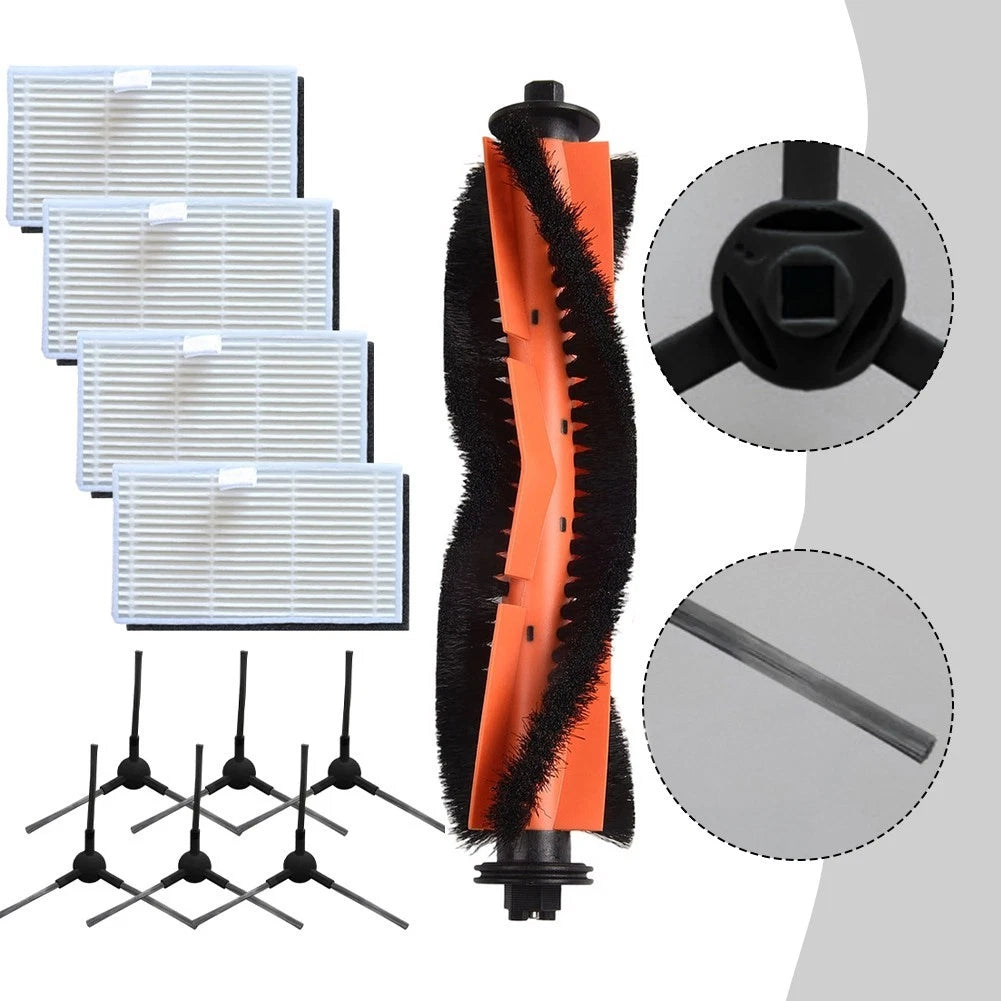Main Brush Set with 4 Filters & 6 Side Brushes for MONSGA MS1 MAX (N/A)