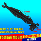 Foot Peg Rest Stand Mount Bracket for Atomic Pit Bike 110cc 125cc 140cc