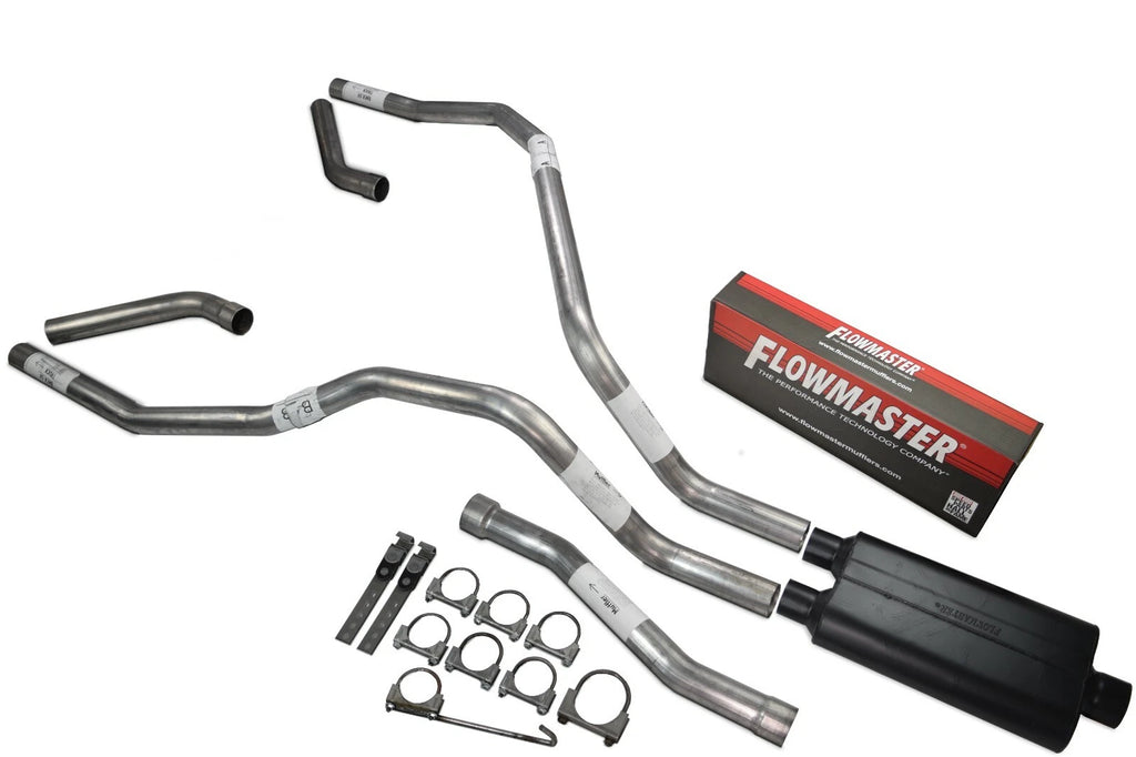 Dual Exhaust Kit for Nissan Titan (2004–2006) 2.5" Flowmaster 50