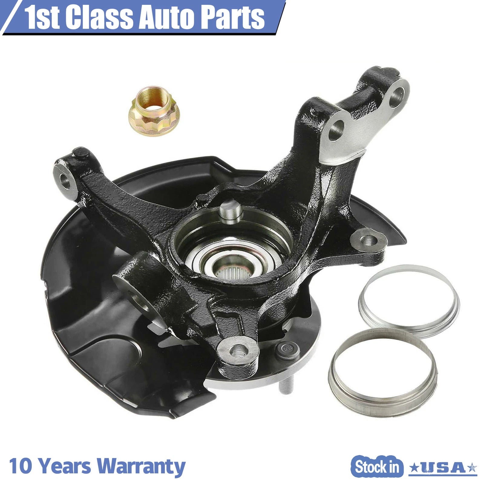 Front Left Steering Knuckle for Toyota Camry (2004–2006)