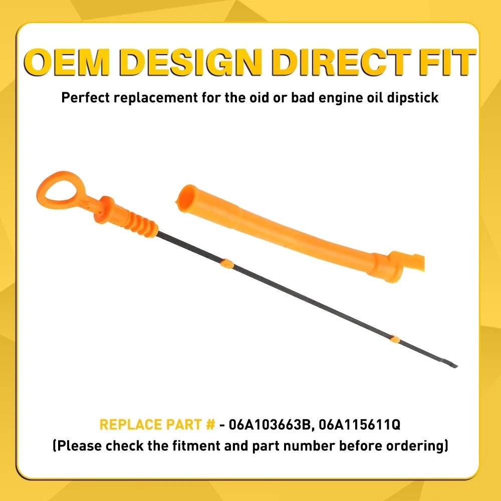 Oil Dipstick and Tube for Audi TT Quattro VW Jetta Golf