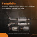 Catalytic Converter for Nissan Pathfinder 3.5L V6 (2001–2004) Stainless Steel