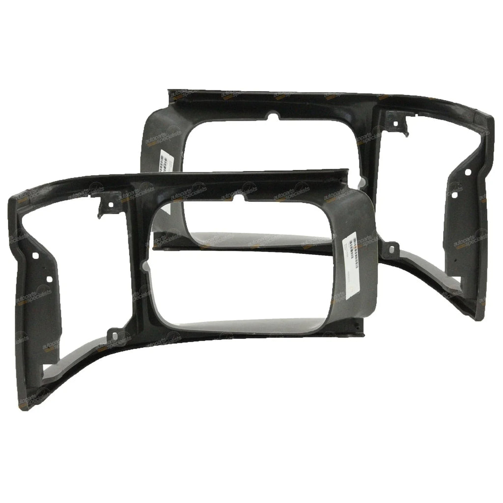 LH+RH Headlight Surround Pair Light Grey for Toyota Hiace (1992���1998)